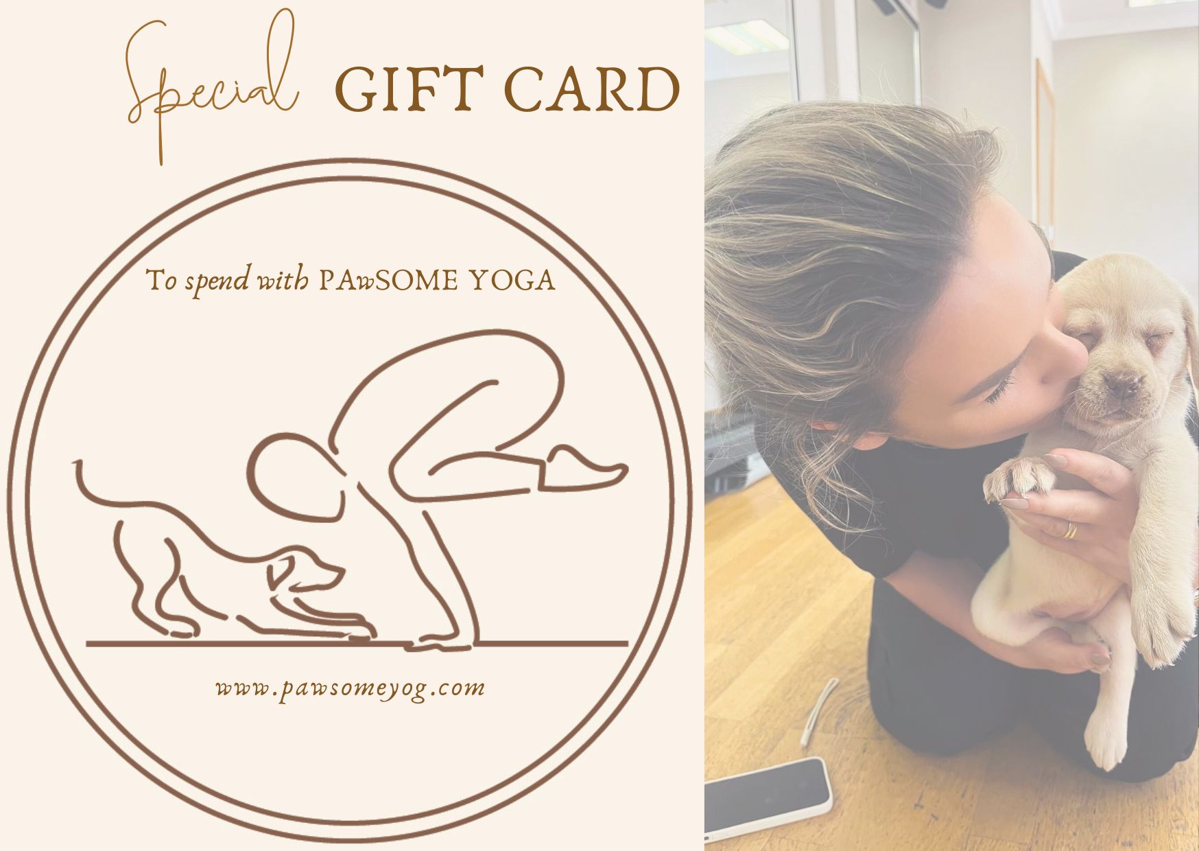 Perfect Unique Gift for Yoga and Pet Lovers